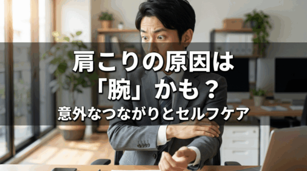 肩こりの原因は腕かも サムネイル