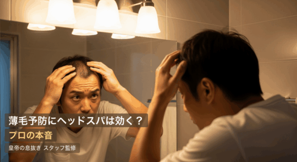 薄毛予防にヘッドスパは効く？プロの本音 サムネイル